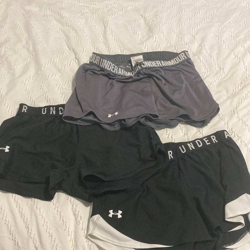 3 Pairs of Under Armour Shorts